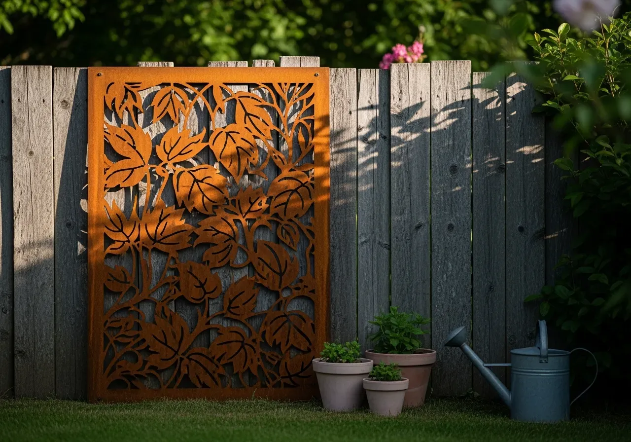 Ödeträd i metall för hemmet